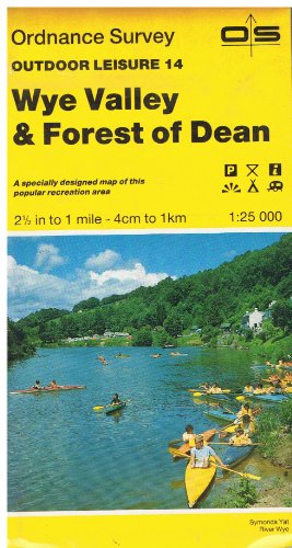 Beispielbild fr Wye Valley and Forest of Dean: 14 (Outdoor Leisure Maps) zum Verkauf von WorldofBooks