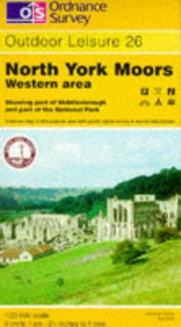 Stock image for North York Moors: Western Area: Sheet 26 (Outdoor Leisure Maps) for sale by WorldofBooks