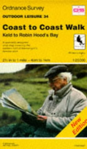 Stock image for Coast to Coast Walk East - Keld to Robin Hood's Bay: Sheet 34 (Outdoor Leisure Maps) for sale by WorldofBooks