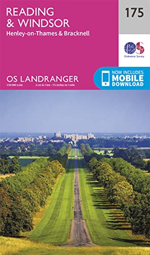 Beispielbild fr Reading & Windsor Map | Henley-on-Thames & Bracknell | Ordnance Survey | OS Landranger Map 175 | England | Walks | Cycling | Days Out | Maps | Adventure zum Verkauf von WorldofBooks