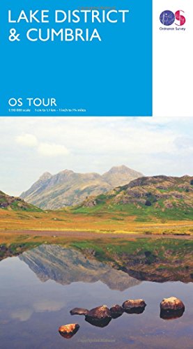 9780319263167: Lake District & Cumbria (OS Tour Map) 1:110K