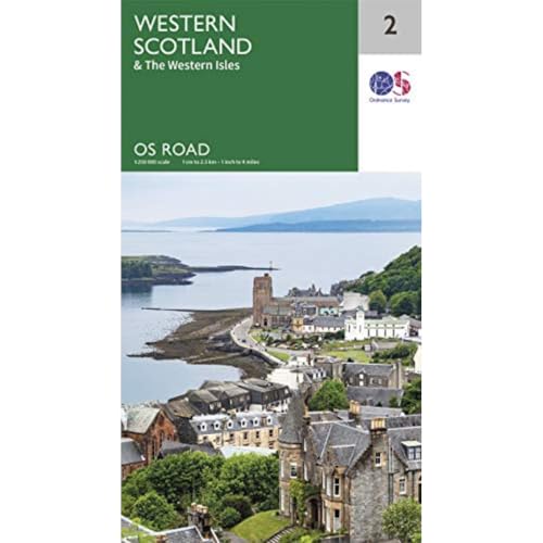 Stock image for Western Scotland the Western Isles OS Road Map OS Roadmap sheet 2 for sale by PBShop.store US