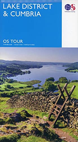 Beispielbild fr Lake District & Cumbria (OS Tour Map) zum Verkauf von Monster Bookshop