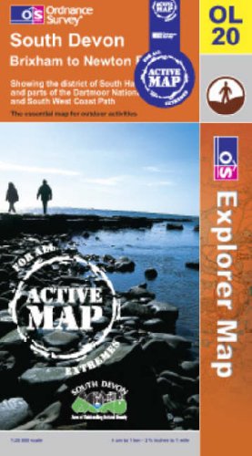 Beispielbild fr South Devon (OS Explorer Map Active): Sheet OL20 zum Verkauf von Goldstone Books