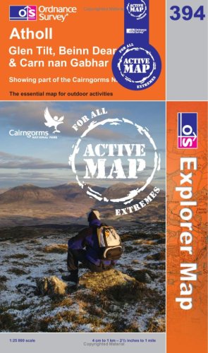 9780319466087: Atholl (OS Explorer Map Active): No. 394