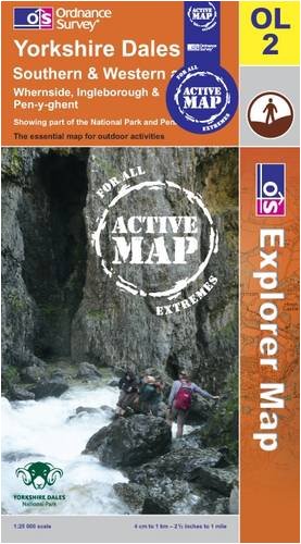 Beispielbild fr Yorkshire Dales - Southern and Western Areas (OS Explorer Map Active): Sheet OL02 zum Verkauf von WorldofBooks