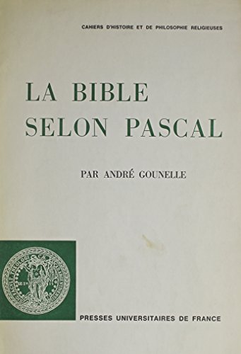9780320054778: La Bible Selon Pascal