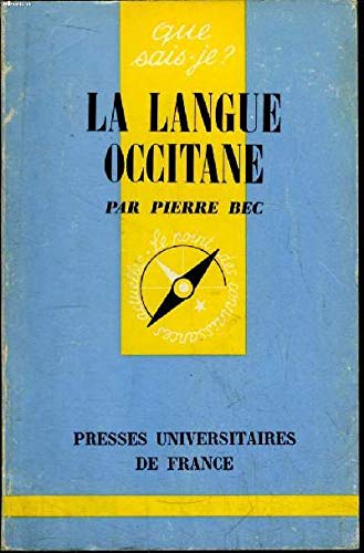 9780320062520: La Langue Occitane