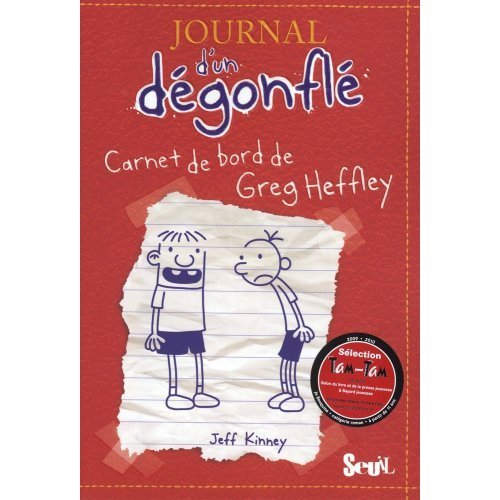 9780320079641: Journal d'un degonfle, Tome 1 : Carnet de bord de Greg Heffley : Diary of a Wimpy Kid - Volume 1 (in French) (French Edition)