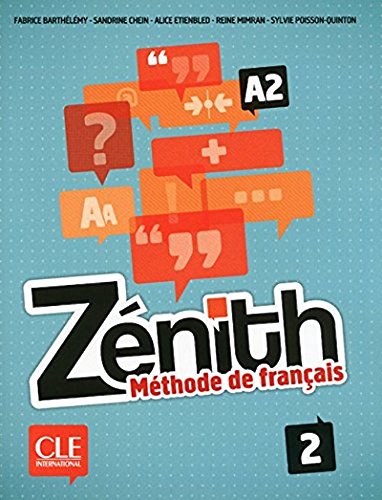 9780320084089: Znith 2 - Niveau A2 - Livre de l'lve + DVD Rom (French Edition)