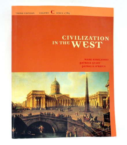 Beispielbild fr Civilization in the West: Since 1789 zum Verkauf von Books From California