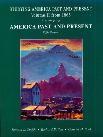 Stock image for Studying America Past and Present from 1865 to Accompany America Past and Present for sale by Redbrick Books