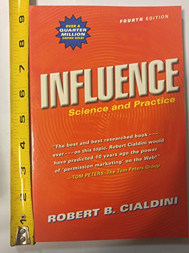 Beispielbild fr Influence: Science and Practice: United States Edition zum Verkauf von WorldofBooks