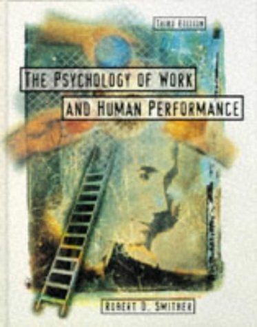 Imagen de archivo de Psychology of Work and Human Performance (3rd Edition) a la venta por More Than Words