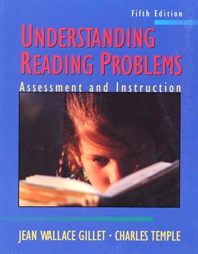 Beispielbild für Understanding Reading Problems: Assessment and Instruction (5th Edition) zum Verkauf von SecondSale