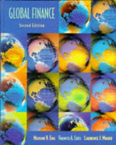 Stock image for Global Finance for sale by Red's Corner LLC