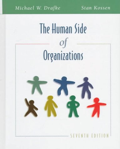 Imagen de archivo de The Human Side of Organization a la venta por Better World Books