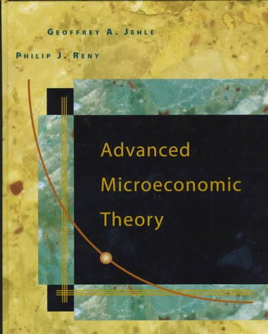 9780321014368: Advanced Microeconomic Theory (Addison-Wesley Series in Economics)