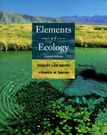 Imagen de archivo de Elements of Ecology a la venta por SecondSale