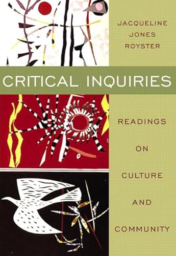 Stock image for Critical Inquiries: Readings on Culture and Community for sale by Wonder Book