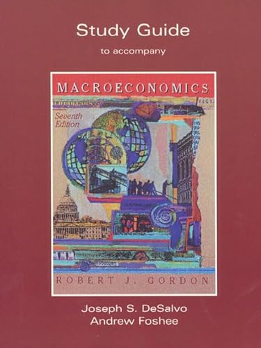 Stock image for Study Guide to Accompany Macroeconomics for sale by HPB-Red