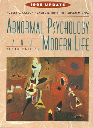 Abnormal Psychology and Modern Life: 1998 Update (9780321018335) by [???]