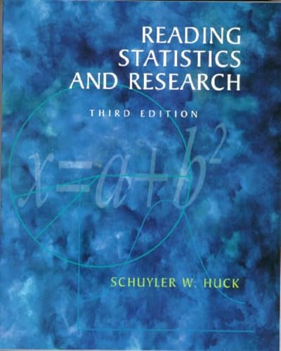 Beispielbild fr Reading Statistics and Research zum Verkauf von WorldofBooks