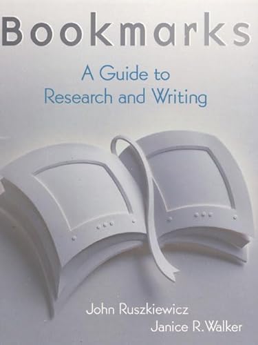 Beispielbild fr Bookmarks: A Guide to Research and Writing zum Verkauf von Wonder Book