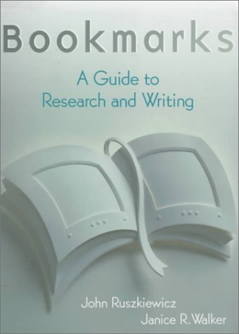 Stock image for Bookmarks: A Guide to Research and Writing for sale by Wonder Book