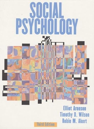 Imagen de archivo de Social Psychology : 3/e a la venta por Better World Books
