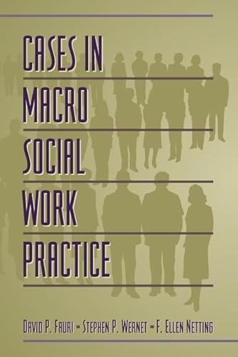 Stock image for Cases in Macro Social Work Practice for sale by The Maryland Book Bank