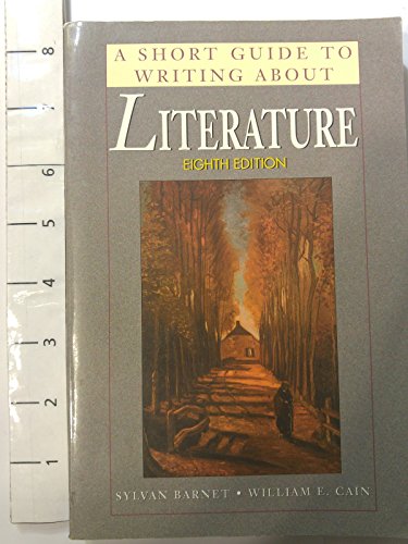 Beispielbild fr A Short Guide to Writing About Literature (8th Edition) zum Verkauf von SecondSale