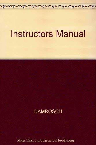 9780321027375: Instructors Manual