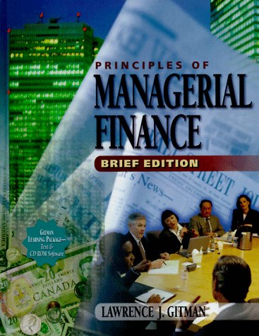 Stock image for Principles of Managerial Finance: Brief (The Addison-Wesley Series in Finance) for sale by HPB-Red