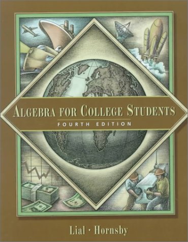 9780321036476: Algebra for College Students