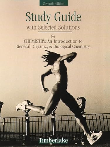 Beispielbild fr Study Guide With Solutions to Selected Problems a Practice Book for Chemistry: An Introduction to General Organic and Biological Chemistry zum Verkauf von HPB-Red