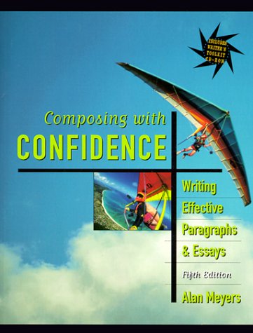 9780321038012: Writing With Confidence: Writing Effective Sentences and Paragraphs