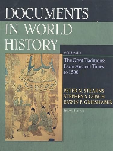 Imagen de archivo de Documents in World History : From Ancient Times to 1500 a la venta por Better World Books