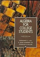 9780321041319: Algebra for College Students