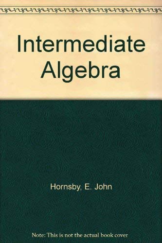 Beispielbild fr Intermediate Algebra zum Verkauf von Better World Books