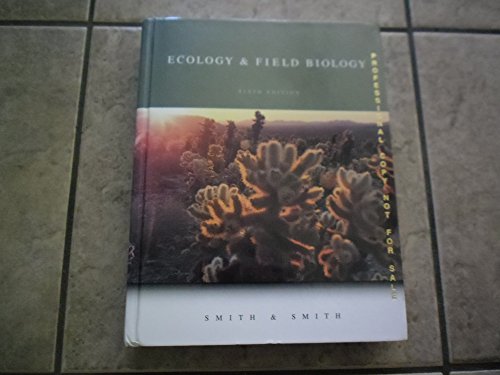 Stock image for Ecology and Field Biology for sale by My Dead Aunt's Books