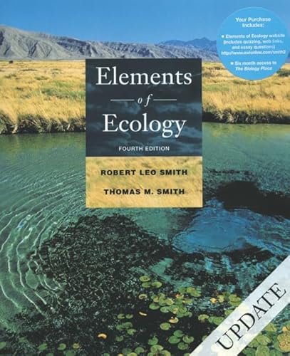 Imagen de archivo de Elements of Ecology Update a la venta por Better World Books