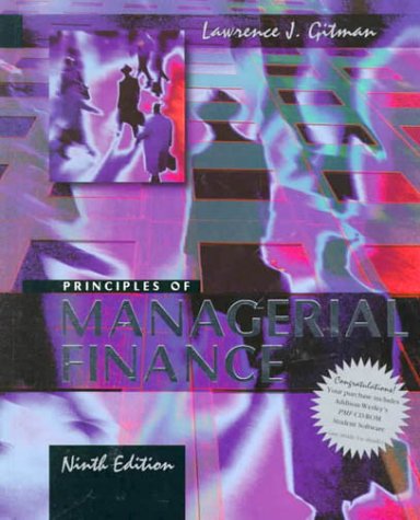 9780321043085: Principles of Managerial Finance