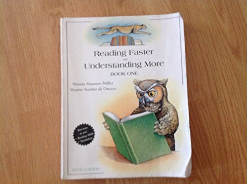 Imagen de archivo de Reading Faster and Understanding More, Book 1 a la venta por ThriftBooks-Dallas