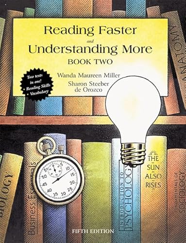 Beispielbild fr Reading Faster and Understanding More, Book 2 (5th Edition) zum Verkauf von SecondSale