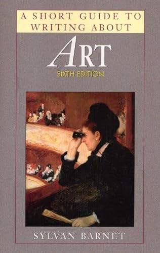 Imagen de archivo de A Short Guide to Writing About Art a la venta por SecondSale