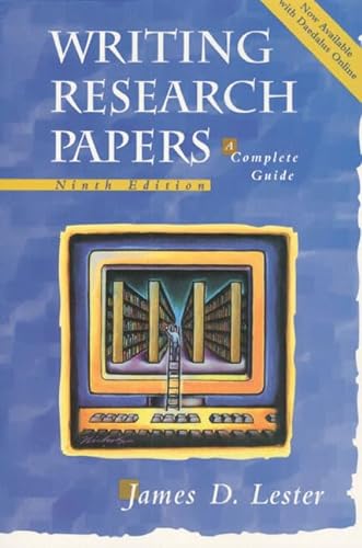 9780321049803: Writing Research Papers: A Complete Guide (Perfect-bound)