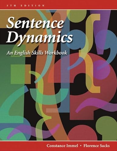Beispielbild fr Sentence Dynamics: An English Skills Workbook zum Verkauf von ThriftBooks-Dallas