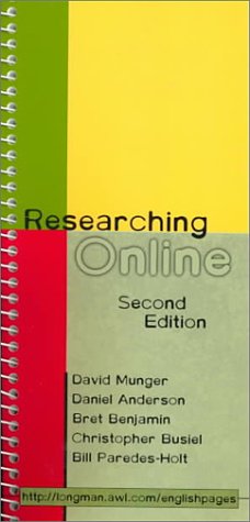 Researching Online (9780321051172) by Hairston, Maxine
