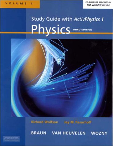 9780321051486: Study Guide with ActivPhysics 1, Vol. 1 (Stand-alone)